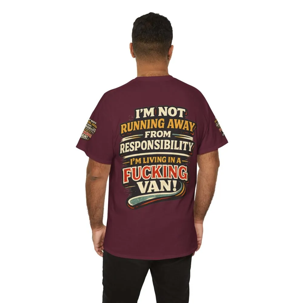10963226374791478931_2048.jpeg Unisex Heavy Cotton Tee — "I`m Not running Away" Design F**K-Line