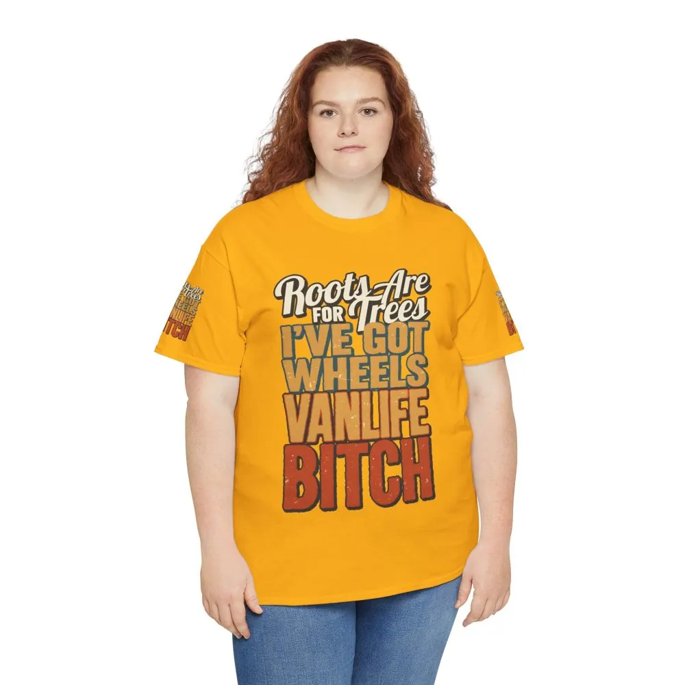 10976297240760142882_2048.jpeg Unisex Heavy Cotton Tee — "Roots Are For Trees" Design F**K-Line