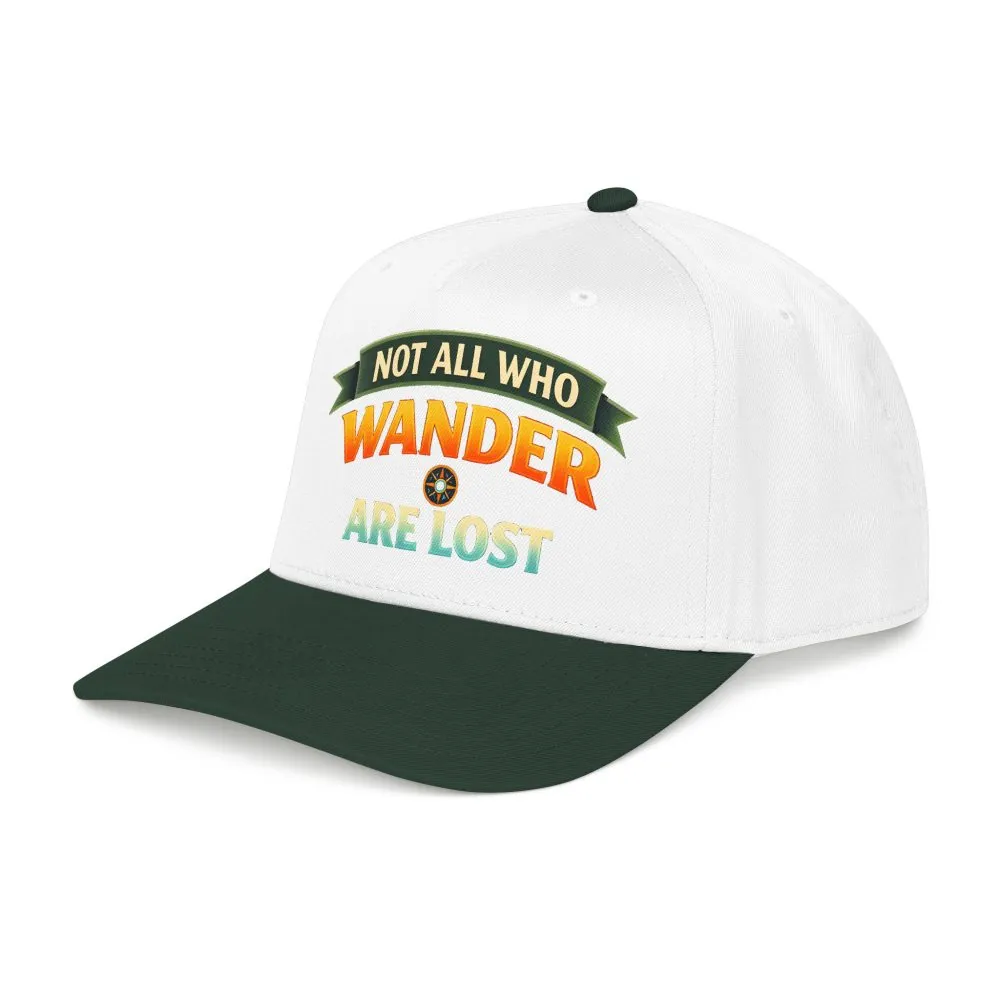 10994441063710728833_2048.jpeg Baseball Cap - "Not All Who Wander Are Lost" Design Scenic-Line