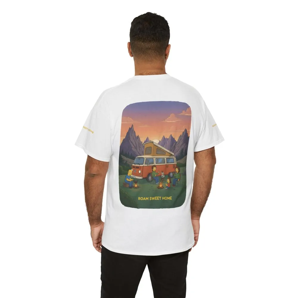 11028964688295519499_2048.jpeg Unisex Heavy Cotton Tee — "Roam Sweet Home" Design Sitcom-Line