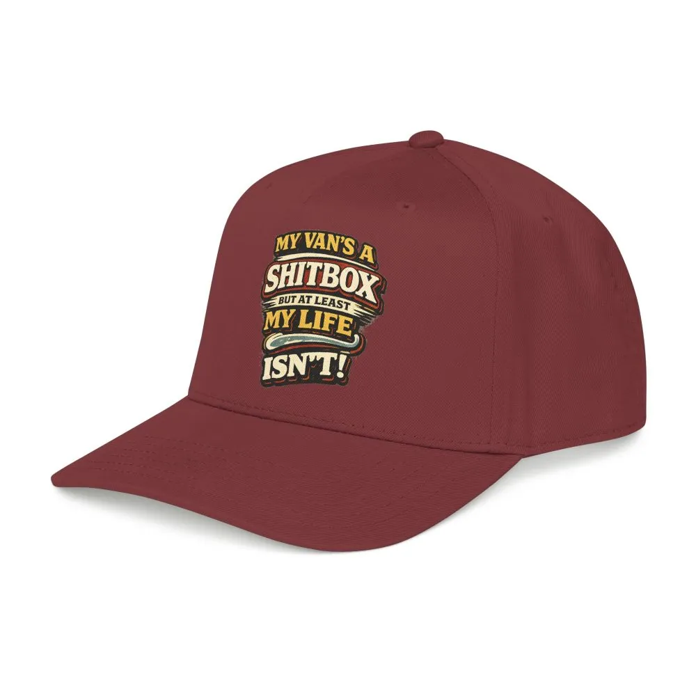 11030429655363798900_2048.jpeg Baseball Cap - "My Van`s A Shitbox" Design F**K-Line