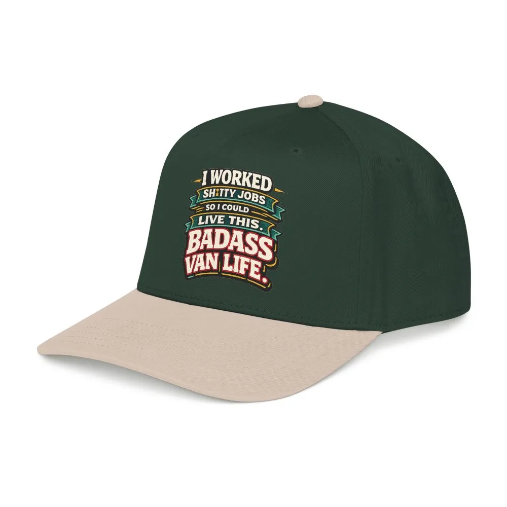 11073855522909011829_2048.jpeg Baseball Cap - "I Worked Shitty Jobs" Design F**K-Line