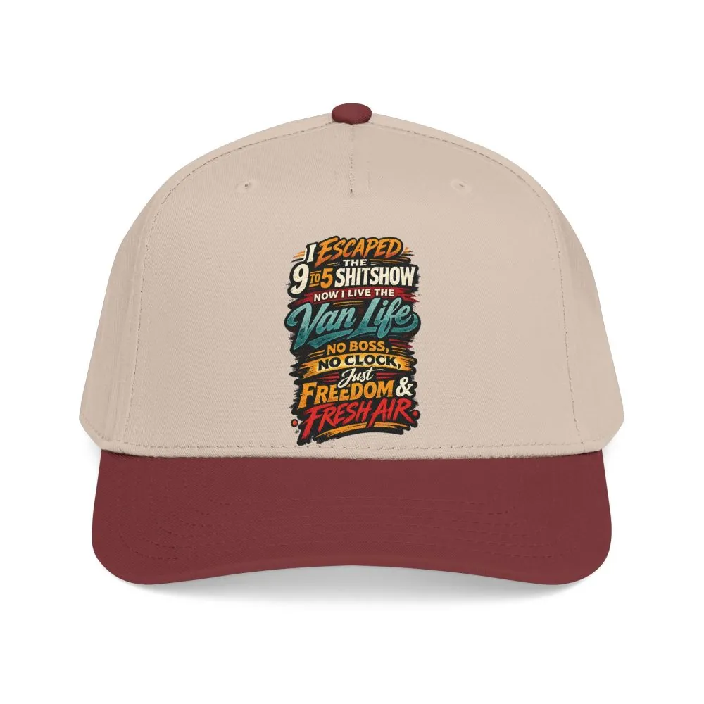 11110481435030238063_2048.jpeg Baseball Cap - "I Escaped The 9 To 5" Design F**K-Line