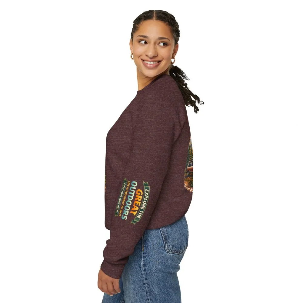1111884471421286034_2048.jpeg Unisex Heavy Blend™ Crewneck Sweatshirt — "Explore The Great Outdoors" Design Scenic-Line