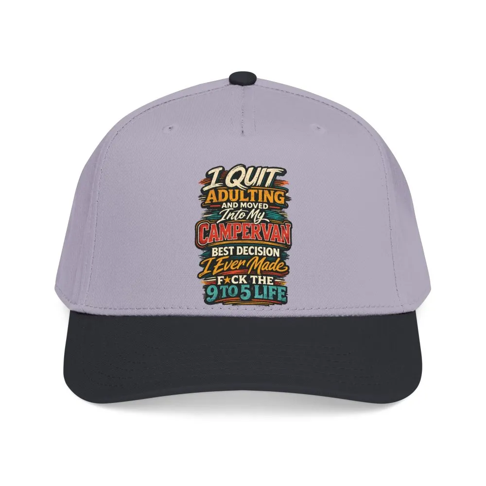 Baseball Cap - "I Quit Adulting" Design F**K-Line
