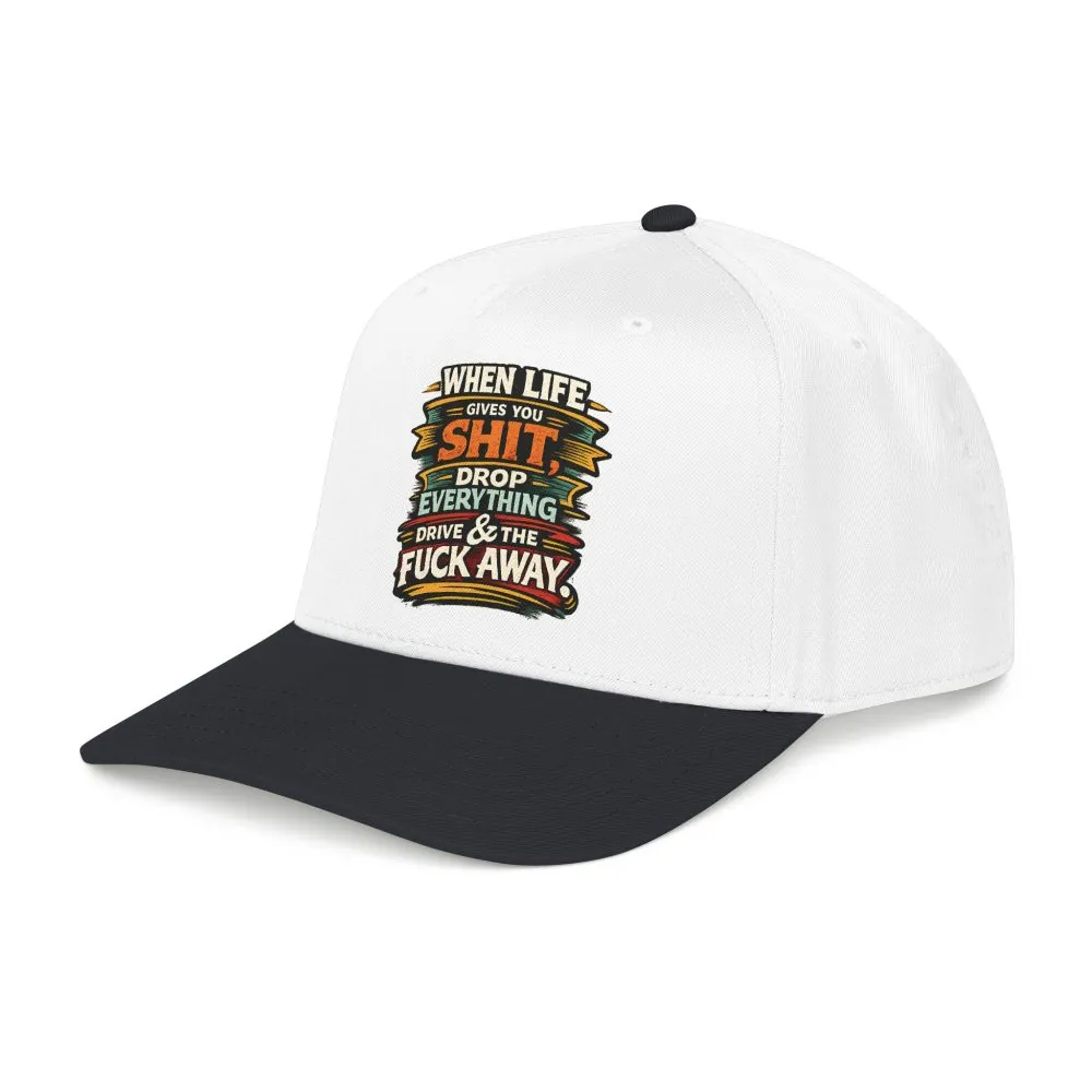 11203508715028523767_2048.jpeg Baseball Cap - "When Live Gives You Shit" Design F**K-Line