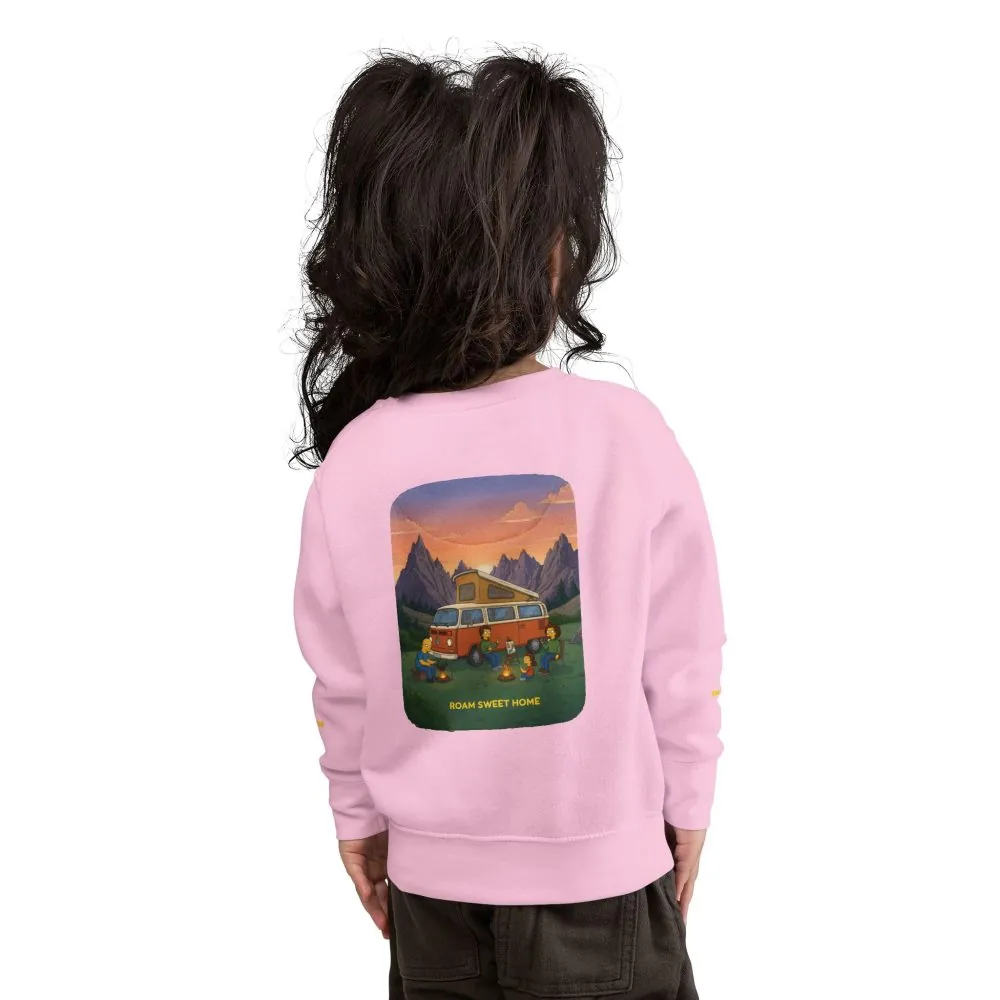11211796134290126865_2048.jpeg Toddler Sweatshirt - "Roam Sweet Home" (Design Sitcom-Line)