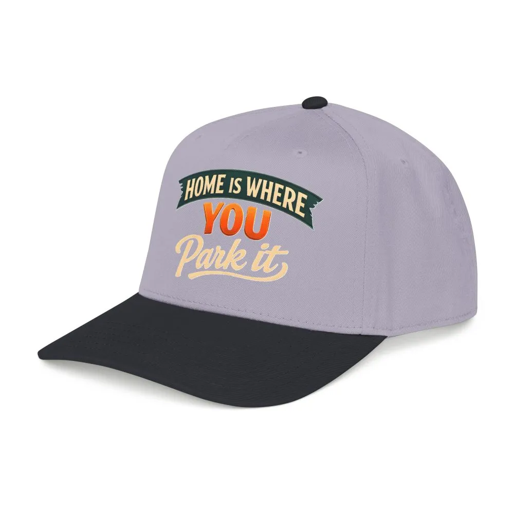 11222627966977369122_2048.jpeg Baseball Cap - "Home Is where You Park It" Design Scenic-Line
