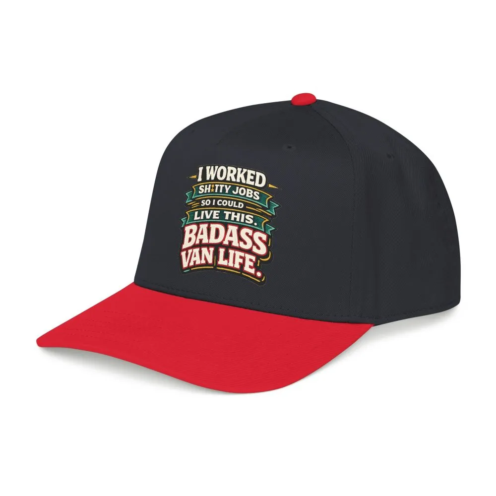 11246020620408264456_2048.jpeg Baseball Cap - "I Worked Shitty Jobs" Design F**K-Line