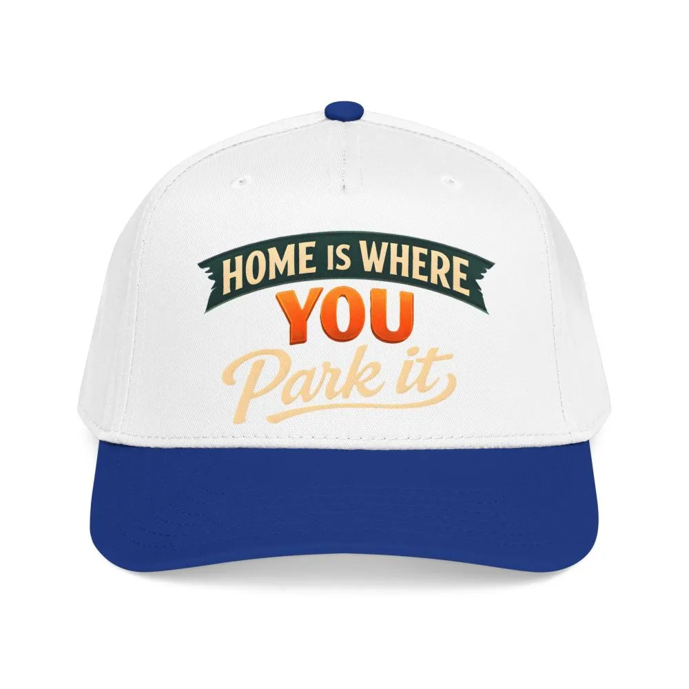 11293507192641692868_2048.jpeg Baseball Cap - "Home Is where You Park It" Design Scenic-Line