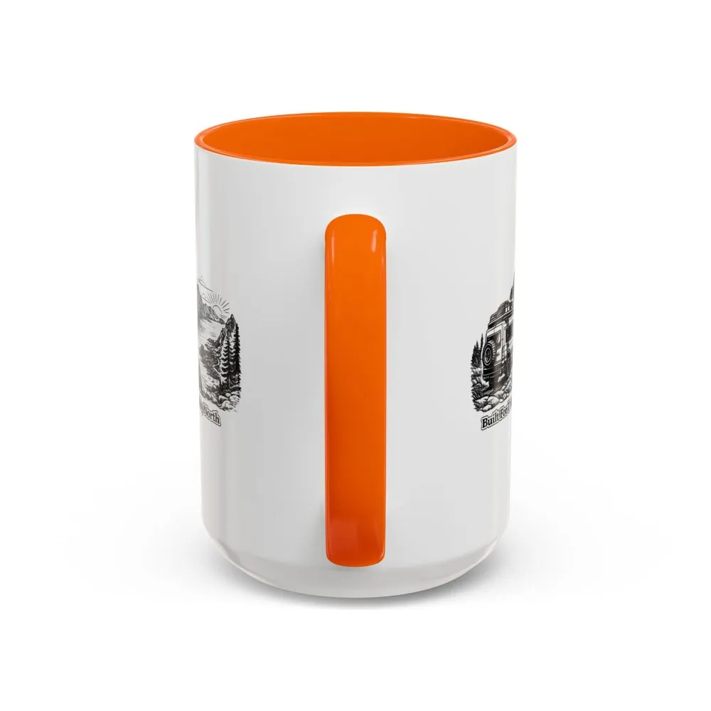 11296786470841350636_2048.jpeg Accent Coffee Mug (11, 15oz) — "Built For The Long Way North" Design Minimal-Line