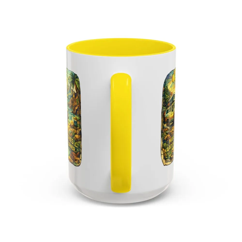 11319701435277408483_2048.jpeg Accent Coffee Mug (11, 15oz) — "Make Memories Around Every Corner" Design Cubic-Line
