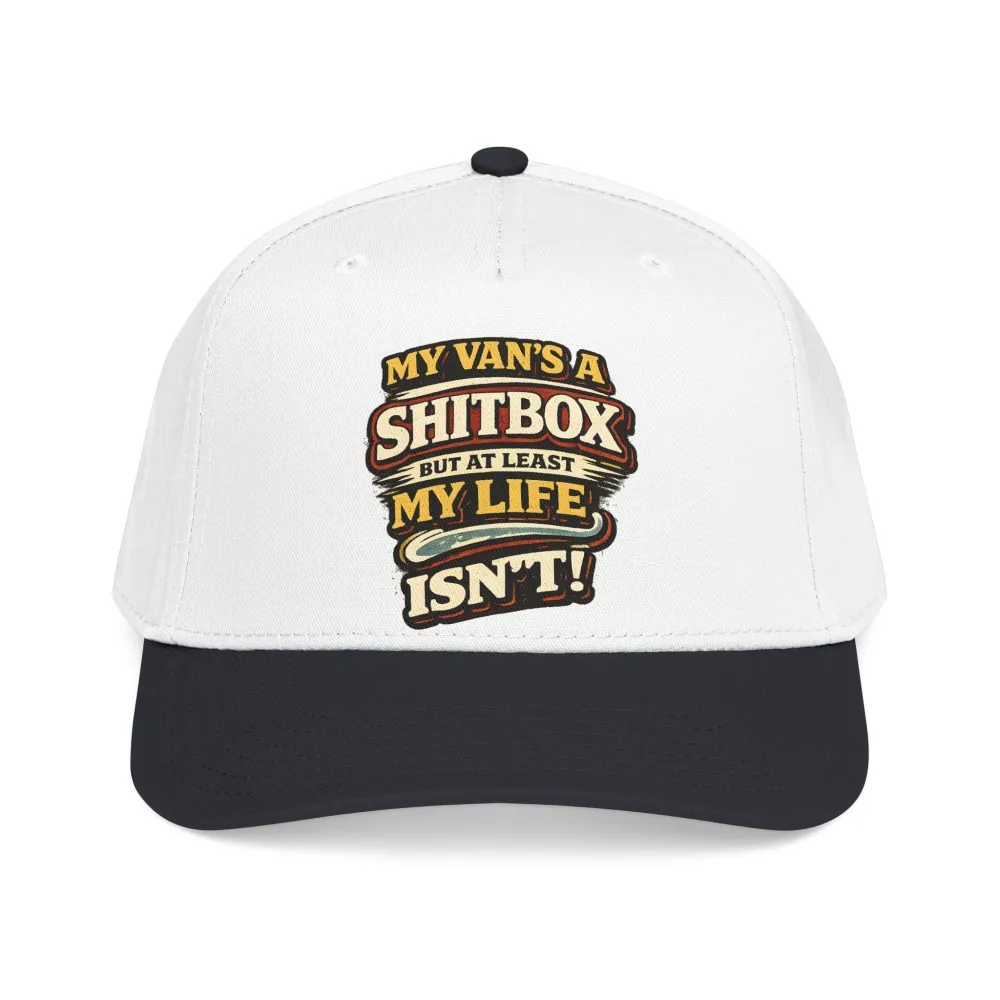 11321352321901729323_2048.jpeg Baseball Cap - "My Van`s A Shitbox" Design F**K-Line