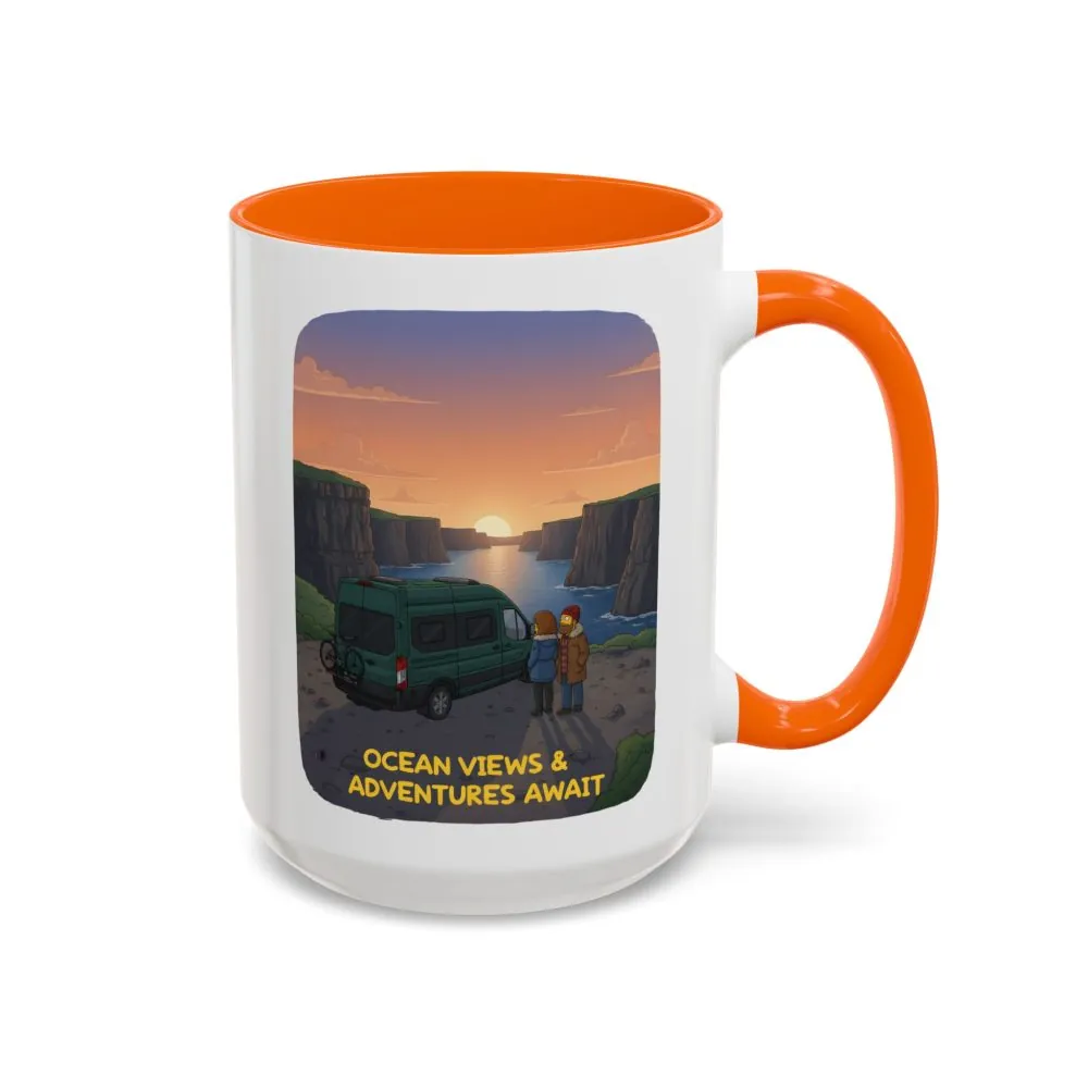 11322097932851361924_2048.jpeg Accent Coffee Mug (11, 15oz) — "Ocean Views-Adventures Awaits" Design Sitcom-Line