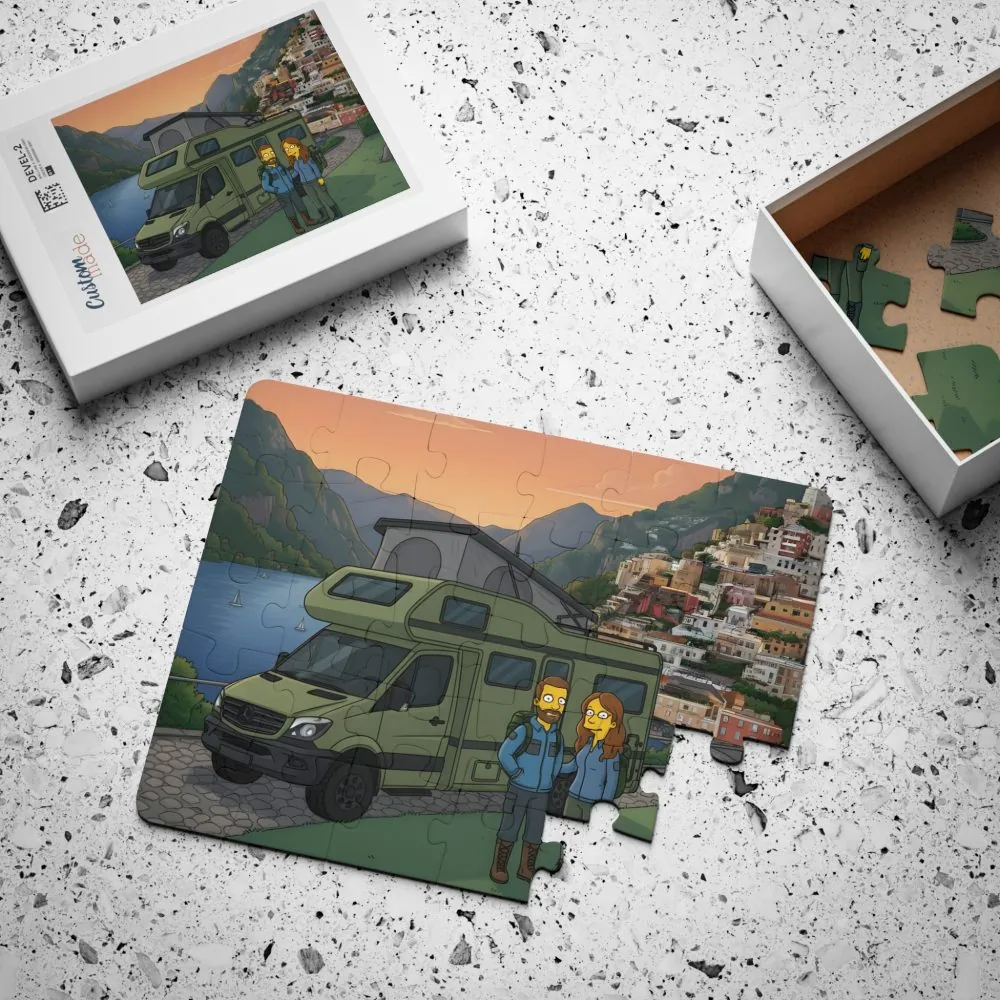 11326820674488956906_2048.jpeg Kids' 30‑Piece Camping Puzzle — Travel-Themed Jigsaw
