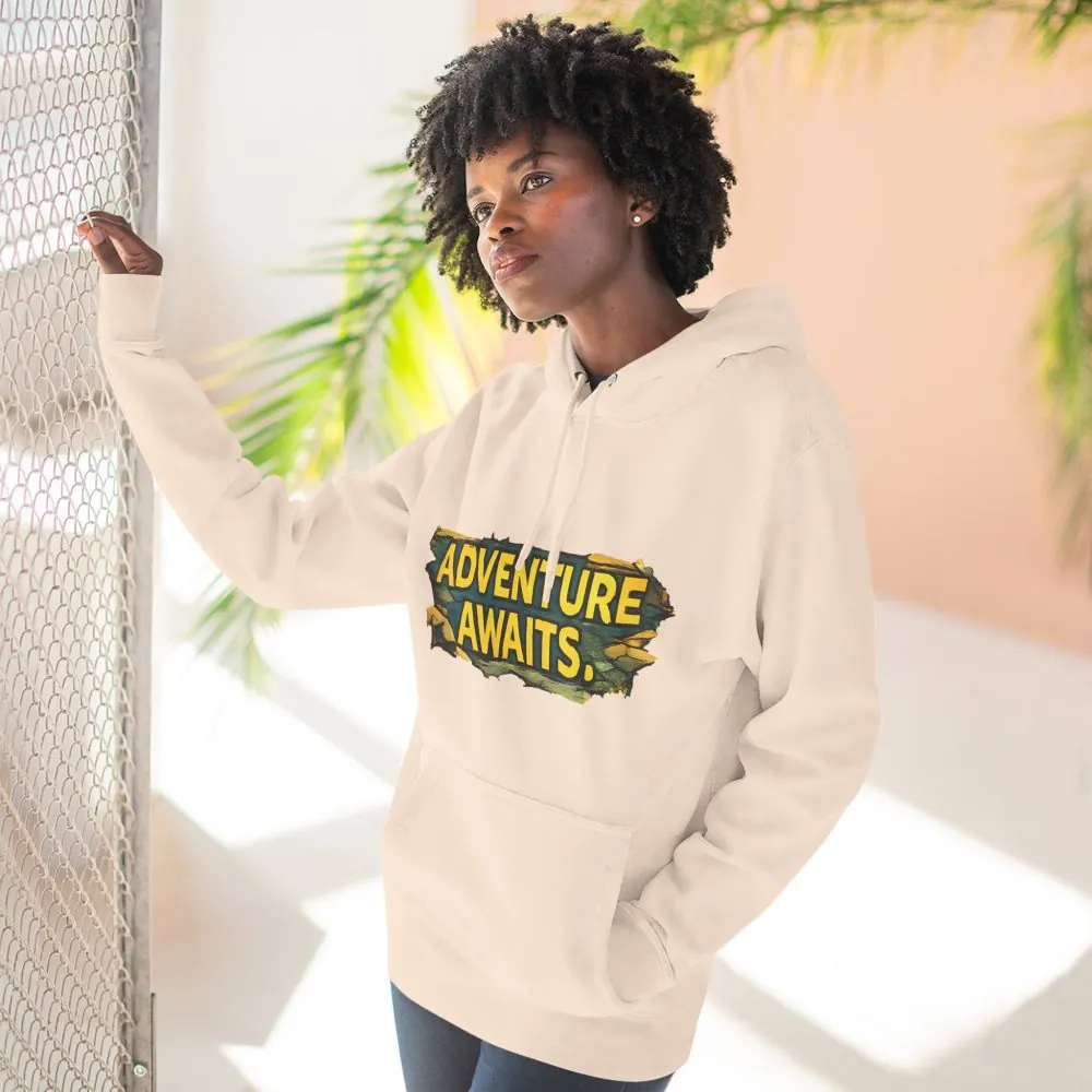 1132959866609286569_2048.jpeg Three-Panel Fleece Hoodie - "Adventure Awaits" Design Cubic-Line