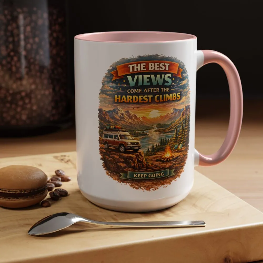 11358462985459262943_2048.jpeg Accent Coffee Mug (11, 15oz) — "The Best Views" Design Scenic-Line