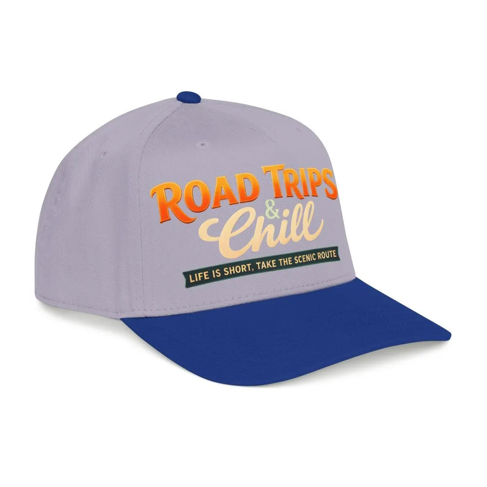 11370702053124589767_2048.jpeg Baseball Cap - "Road Trips And Chill" Design Scenic-Line