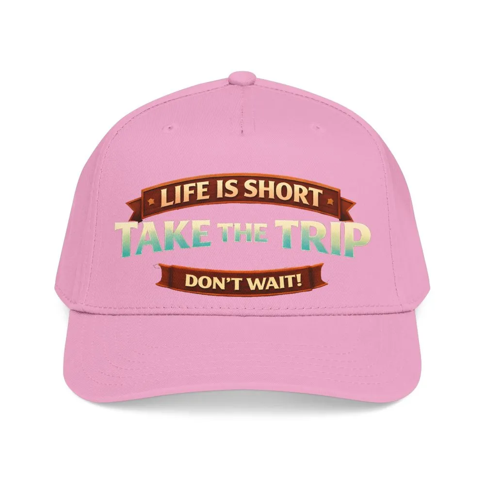 11376002452992070437_2048.jpeg Baseball Cap - "Live Is Short Take The Trip" Design Scenic-Line