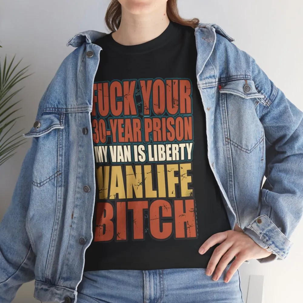 Unisex Heavy Cotton Tee — "Fuck Your 30 Year" Design F**K-Line