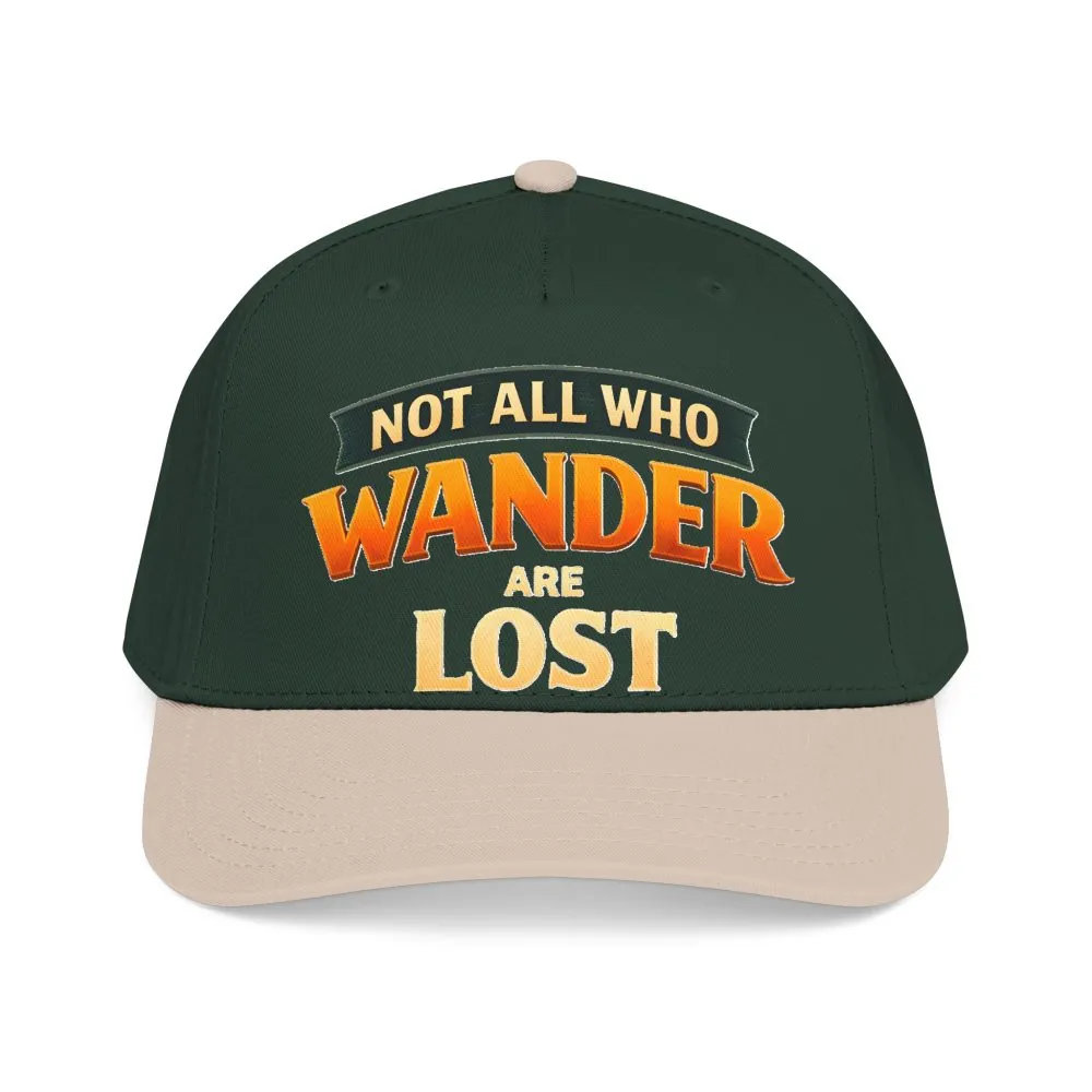 114596360204964070_2048.jpeg Baseball Cap - "Not All Who Wander Are Lost" Design Scenic-Line