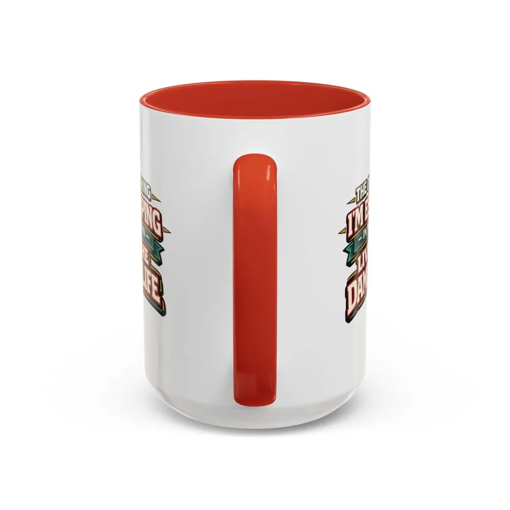11466720968479265293_2048.jpeg Accent Coffee Mug (11, 15oz) — "The Only Thing I´m Escaping" Design F**K-Line