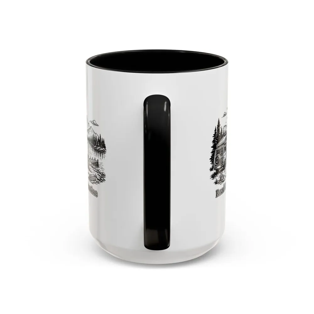 11497228230692017619_2048.jpeg Accent Coffee Mug (11, 15oz) — "Road Over Routine" Design Minimal-Line