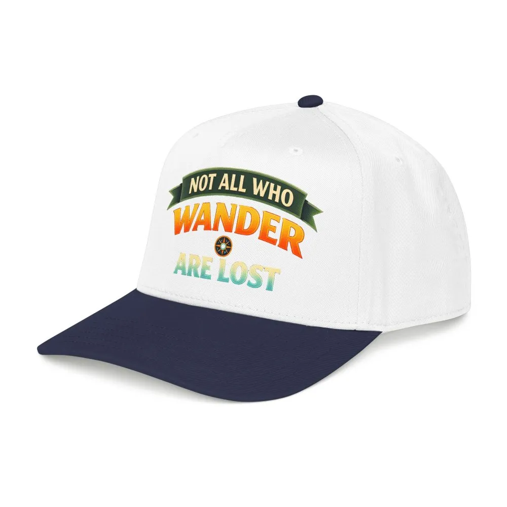 11510083736786213235_2048.jpeg Baseball Cap - "Not All Who Wander Are Lost" Design Scenic-Line