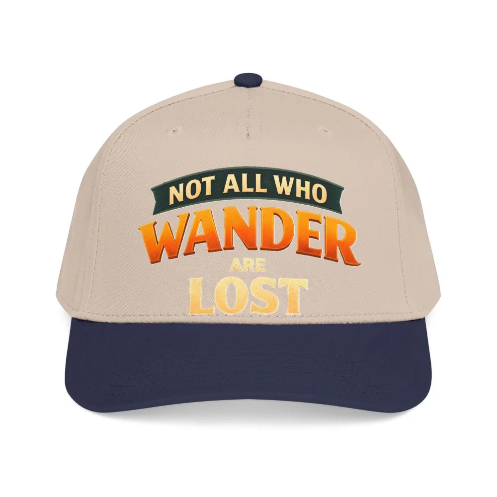 11600041848935476621_2048.jpeg Baseball Cap - "Not All Who Wander Are Lost" Design Scenic-Line