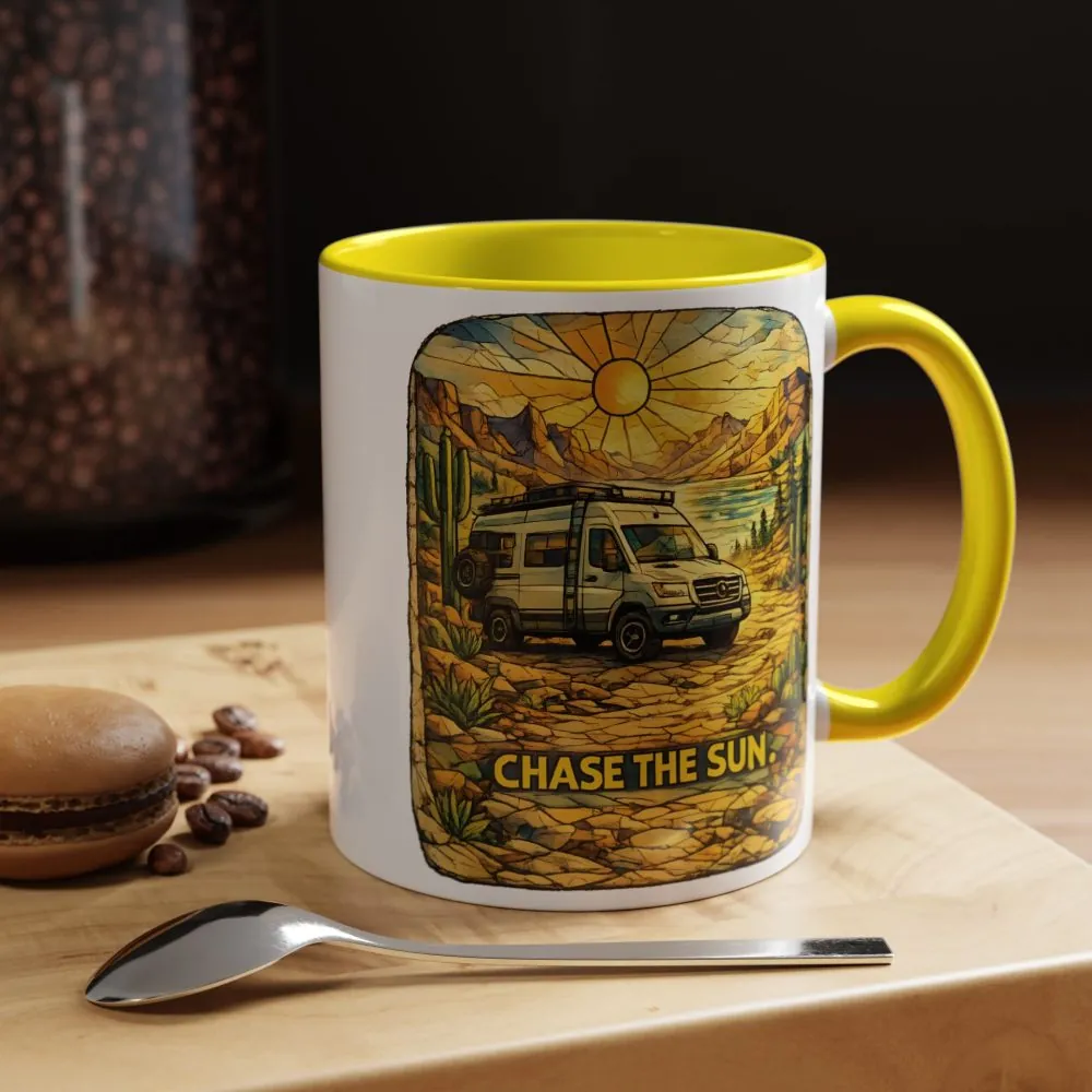 11610351543705396648_2048.jpeg Accent Coffee Mug (11, 15oz) — "Chase The Sun" Design Cubic-Line
