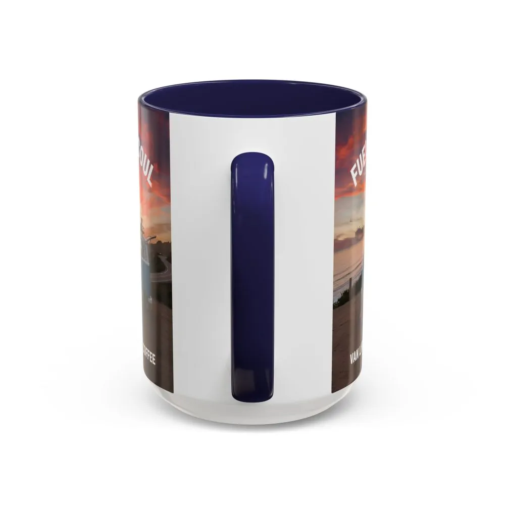 Accent Coffee Mug (11, 15oz) — "Fuel for the Soul"