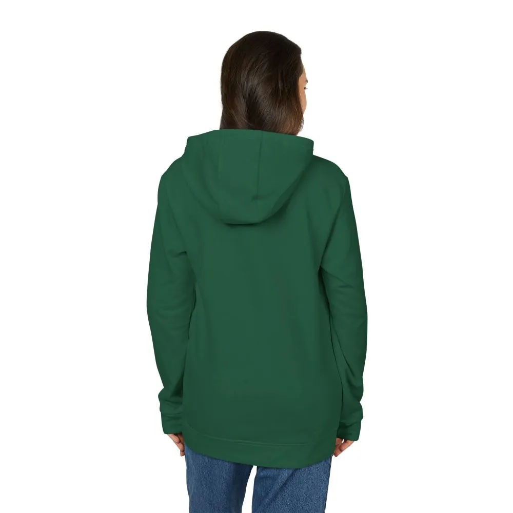 Hoodie(Adidas) — 'Adventure Awaits-Go Where You Feel Most Alive' Outdoor Travel Pullover (Only Front Printed)