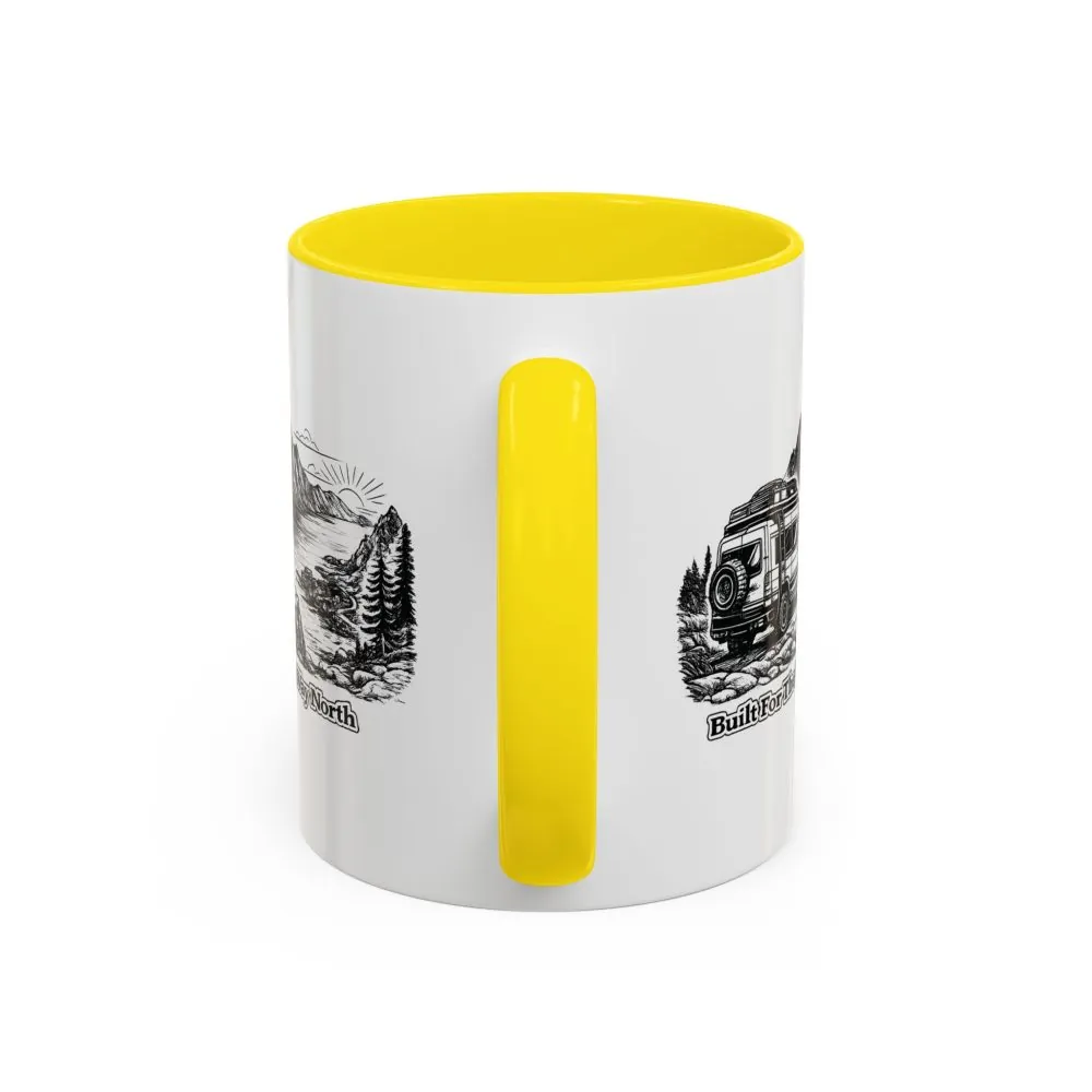 1167291201823599712_2048.jpeg Accent Coffee Mug (11, 15oz) — "Built For The Long Way North" Design Minimal-Line