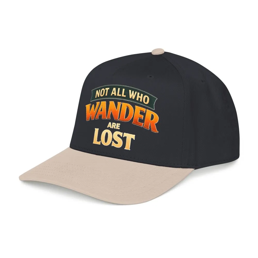 11679896556146829494_2048.jpeg Baseball Cap - "Not All Who Wander Are Lost" Design Scenic-Line