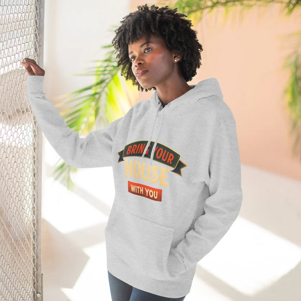 11708273816734719816_2048.jpeg Three-Panel Fleece Hoodie - "Live Is A Journey-Bring Your House With You" Design Scenic-Line