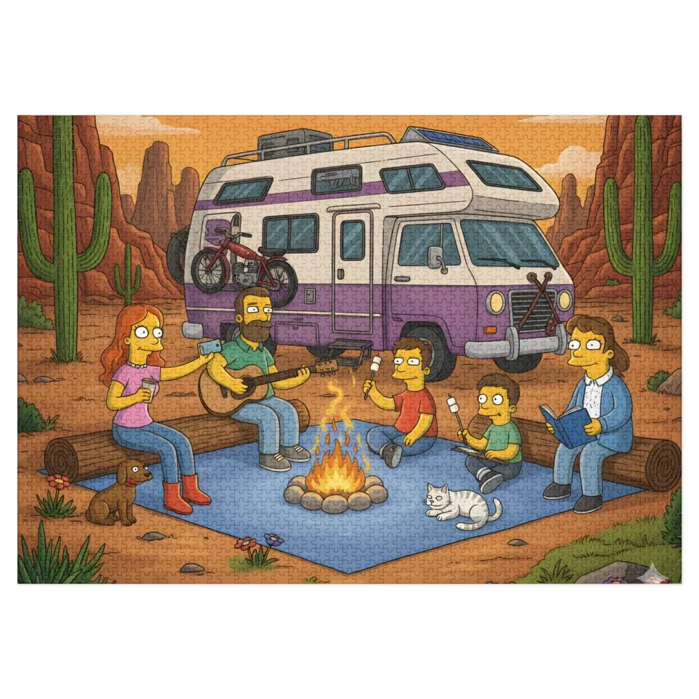 11725194326261788489_2048.jpeg Jigsaw Puzzle with Tin – RV Campfire Design