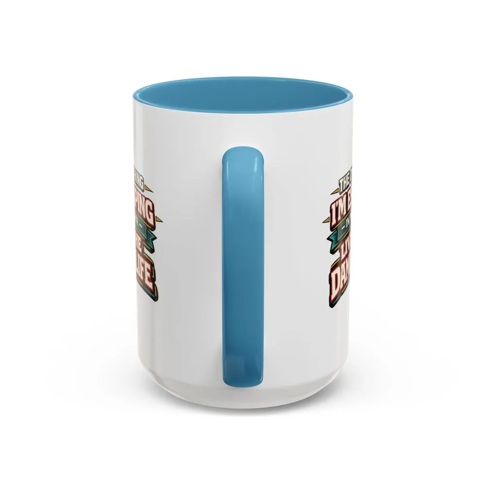 11740939915307818197_2048.jpeg Accent Coffee Mug (11, 15oz) — "The Only Thing I´m Escaping" Design F**K-Line