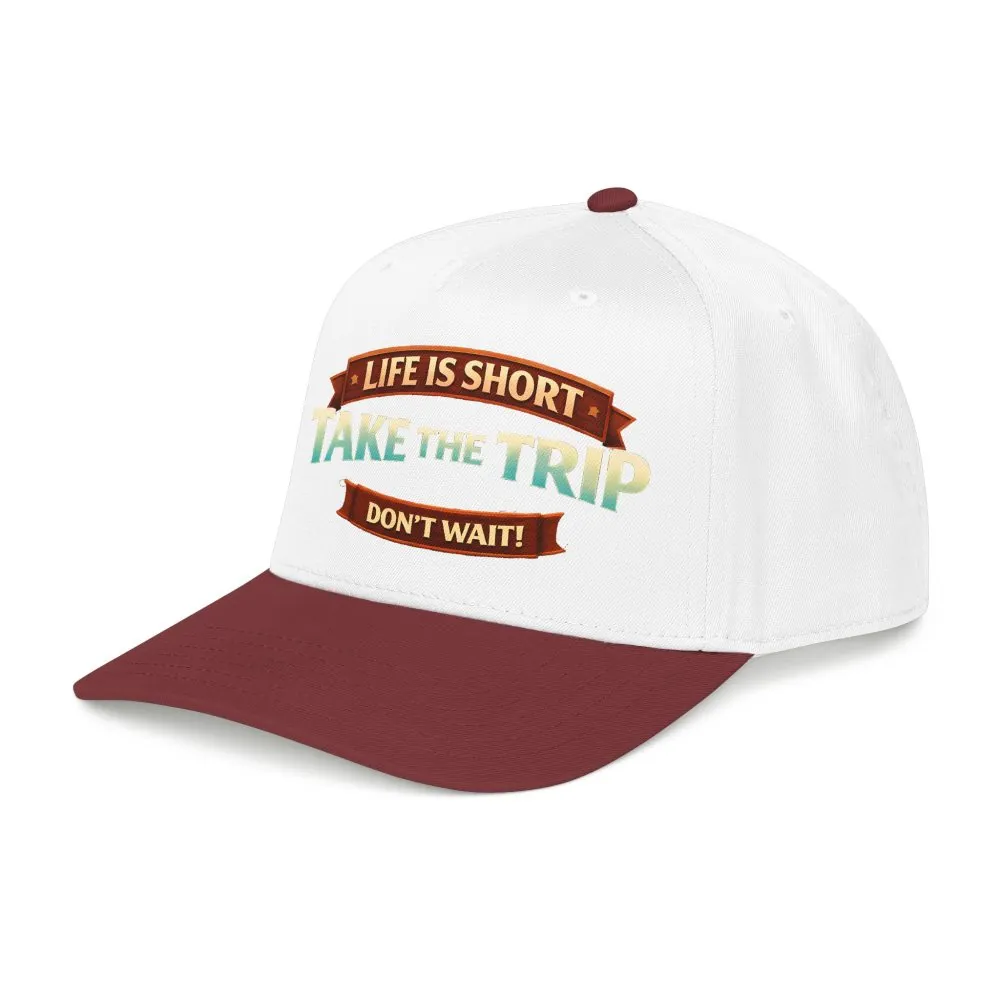 11759340734399974470_2048.jpeg Baseball Cap - "Live Is Short Take The Trip" Design Scenic-Line