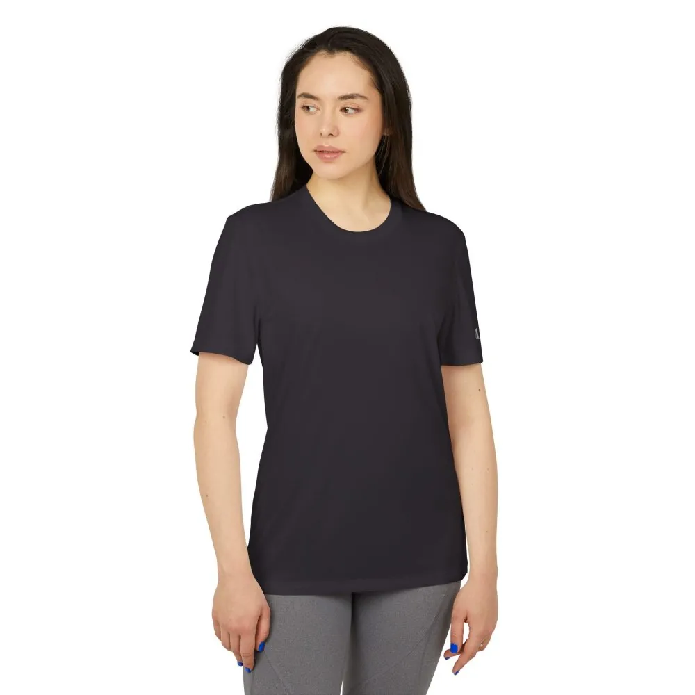 11812215936666020741_2048.jpeg T-Shirt(Adidas) — 'ROAD WHERE MADE FOR JOURNEYS-NOT DESTINATIONS' (Only Back printed) Brand Adidas