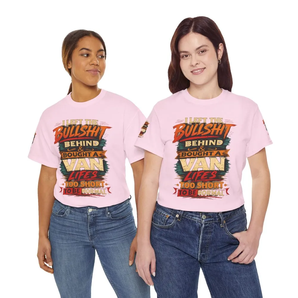 11827644657256292814_2048.jpeg Unisex Heavy Cotton Tee — "I Left The Bullshit" Design F**K-Line