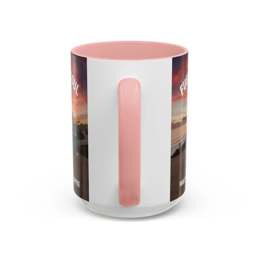 Accent Coffee Mug (11, 15oz) — "Fuel for the Soul"