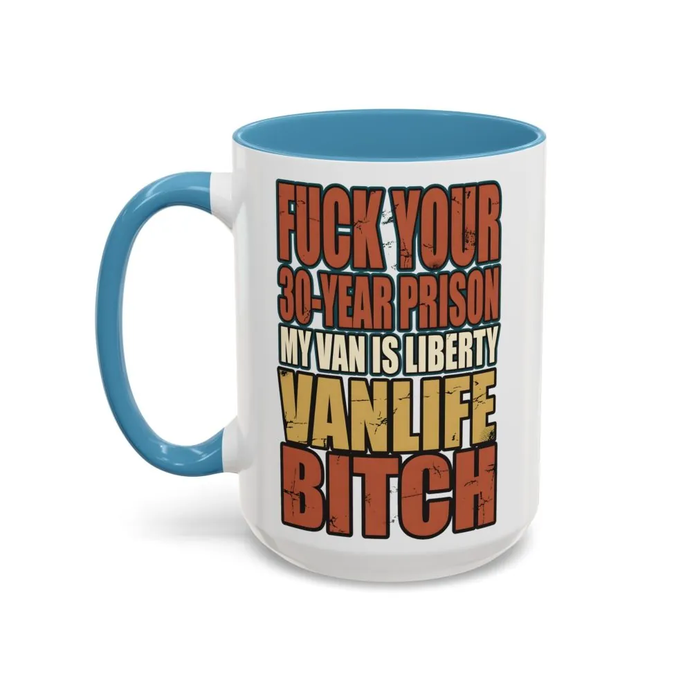 11878386788450647137_2048.jpeg Accent Coffee Mug (11, 15oz) — "Fuck Your 30 Year" Design F**K-Line
