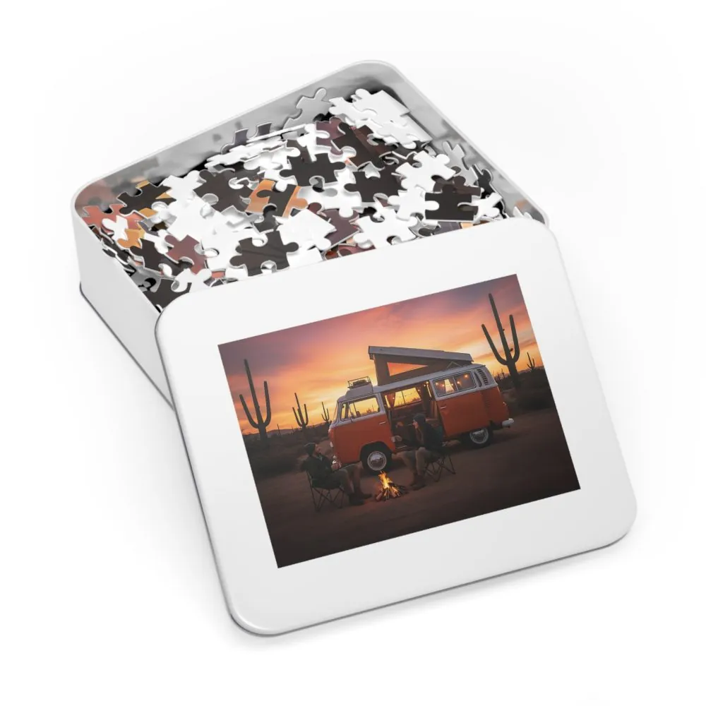 11895234691456788767_2048.jpeg Jigsaw Puzzle with — Campervan Sunset Jigsaw