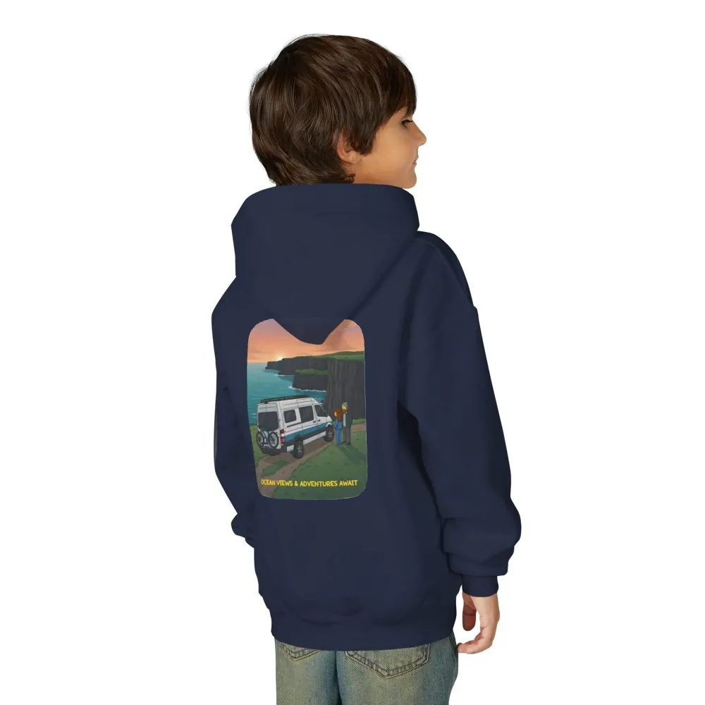 11900213574482575462_2048.jpeg Youth Hoodie(Gildan) – "Ocean Views-Adventures Awaits" (Design Sitcom-Line)