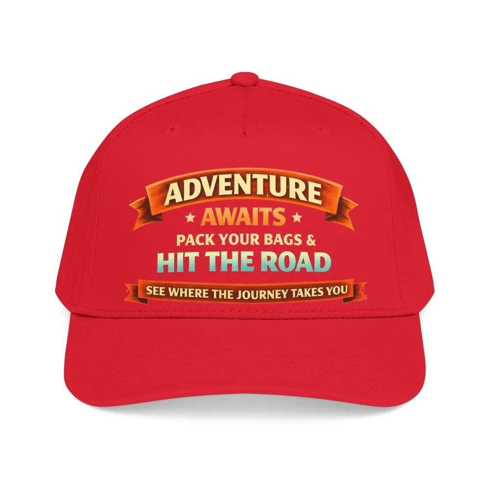 11971082585115309588_2048.jpeg Baseball Cap - "Adventure Awaits-Pack Your Bags" Design Scenic-Line