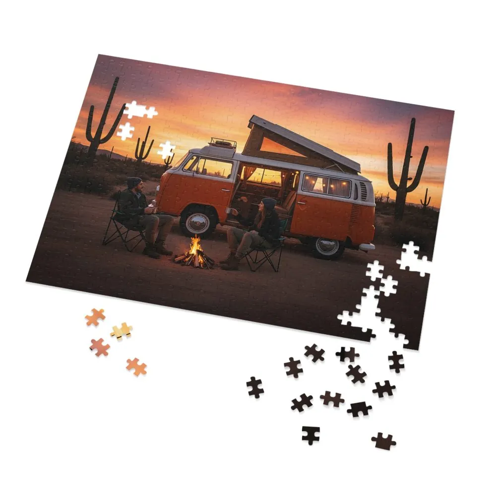 12001612831946169549_2048.jpeg Jigsaw Puzzle with — Campervan Sunset Jigsaw