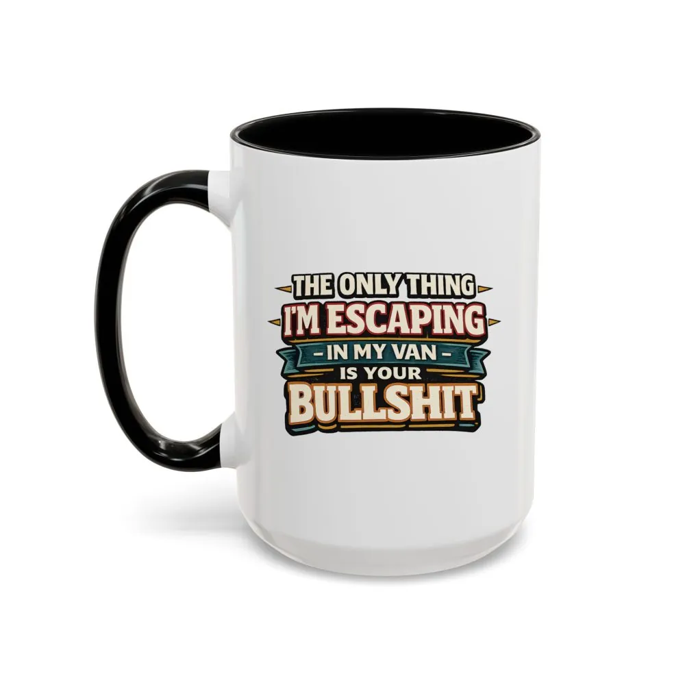 12041854569610653232_2048.jpeg Accent Coffee Mug (11, 15oz) — "The Only Thing I´m Escaping" Design F**K-Line