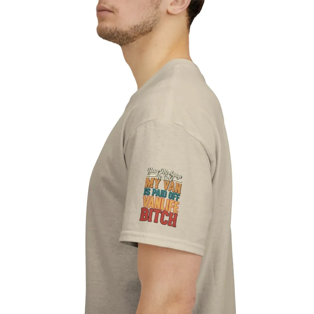 12050746870653009172_2048.jpeg Unisex Heavy Cotton Tee — "Your Mortgage Is Cute" Design F**K-Line