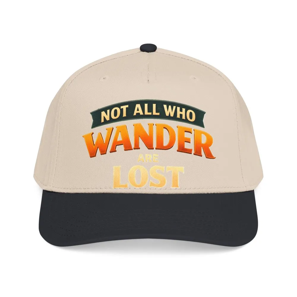 12075753625786551526_2048.jpeg Baseball Cap - "Not All Who Wander Are Lost" Design Scenic-Line