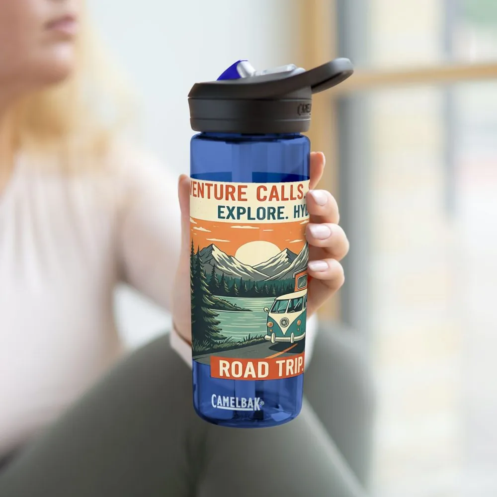 Water Bottle — Road Trip Adventure CamelBak Eddy® 20/25oz (Explore, Hydrate)
